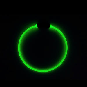 طوق كلب مع نمط حيوان وامض قلادة ألياف أمان للحيوانات الأليفة مزينة - Product Image 4