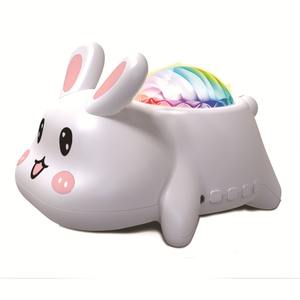 Projecteur de lumière nocturne intelligent en forme de lapin avec ciel étoilé, haut-parleur Bluetooth, projecteur d'étoiles de Noël avec télécommande - Product Image 5