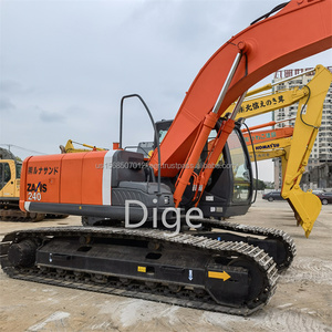 ZX240-3ไฮดรอลิก HITACHI รถขุดเครื่องยนต์ดีเซลอีซูซุตีนตะขาบ24Ton มือสองสภาพดีเยี่ยมปั๊ม2018-2022 - Product Image 4