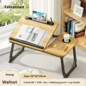 Folding Five-Stage Adjustable Height Wood Bedside <strong>Small</strong> Table Study <strong>Desk</strong> <strong>Bedroom</strong> Computer <strong>Desk</strong> Dormitory Student Reading <strong>Desk</strong> - Product Image 6