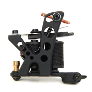 Machine à tatouer électrique à bobine en cuivre 50V 47HF pour le traçage et le ombrage, idéale pour les débutants - Product Image 2