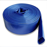 Flexible personnalisé 1 1/2 pouces 2 "3" 4 "5" 6 "PVC Layflat tuyau de pompe d'arrosage ou tous les systèmes d'irrigation et d'assèchement agricoles