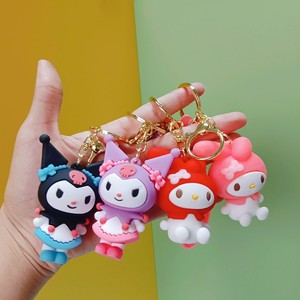 Bestseller Custom Logo PVC Keychain Promotional Gifts Bulk Order Quick Delivery 3D Design Cute Animal Charms Wholesale Supplier