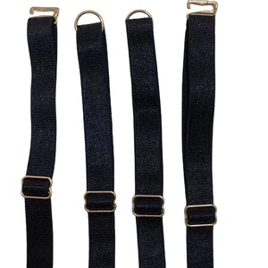 Sujetador de procesamiento de ropa interior de gama alta ajustable producto final fabricante al por mayor tirantes brillantes correas de hombro banda elástica - Product Image 1