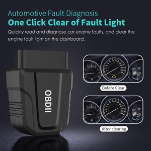 Nhà Máy instock V011 OBD 2 máy quét không dây ELM 327 Bluetooth <span class=keywords><strong>Iphone</strong></span> OBD2 máy quét xe chẩn đoán quét công cụ cho tất cả các loại xe - Product Image 2