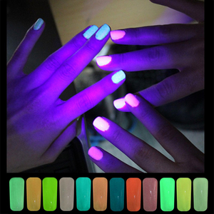 Suministros profesionales para uñas, neón fluorescente, brilla en la oscuridad, esmalte, gel de uñas luminoso UV - Product Image 4