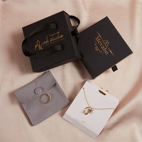 Custom Eco-Friendly Magnetic Closure High-End Ring/Earring/Bracelet Paper Handle Box