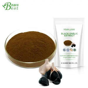 Fabrik versorgungs preis schwarzes Knoblauch extrakt pulver 1%-3% Polyphenole schwarzes Knoblauch pulver - Product Image 1