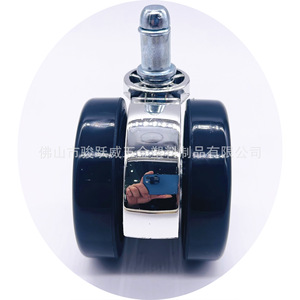 Furniture Casters Swivel 68mm Diameter Durable Office Chair <b>Wheels</b> <b>With</b> 60kg Load Capacity - Product Image 3