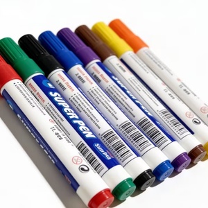 Juego de Marcadores de Pizarra Blanca Coloridos, Duraderos y de Precio Competitivo, Pintura Borrable para una Escritura Suave y Fácil de Limpiar - Product Image 2