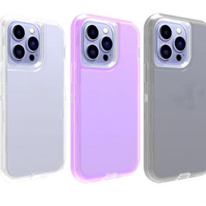 Funda transparente tres en uno anticaídas para iPhone 17/16 Pro Max - Product Image 2