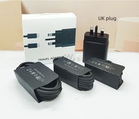 Chargeur Type-C 45W à Vente Chaude, Adaptateur PD 3.0 à Charge Super Rapide, Prise US EU pour Samsung S24 S23 S22 Ultra S21 S20