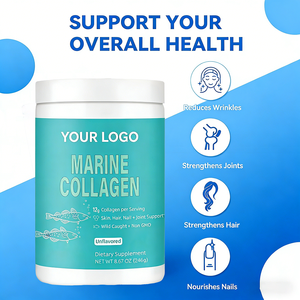 Natürliches Marines Kollagen-Peptid-Pulver Unterstützt Haut-, Haar-, Nagel- und Gelenkgesundheit GMP-Zertifiziert Geschmacksneutral 246g - Product Image 3