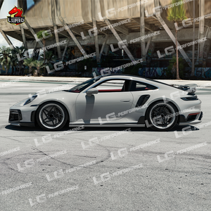 Kit de carrocería de parachoques de coche de fibra de carbono seco de personalización de lujo para <span class=keywords><strong>Porsche</strong></span> 911 992 <span class=keywords><strong>Turbo</strong></span> <span class=keywords><strong>S</strong></span> actualización a T Style Bodykit - Product Image 5