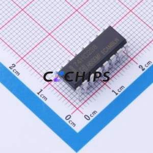 ชิปวงจรรวม DIP-16 74HC238N ใหม่ของแท้สวิตช์สัญญาณชิปตัวแปลงสัญญาณมัลติเพล็กเซอร์ - Product Image 1