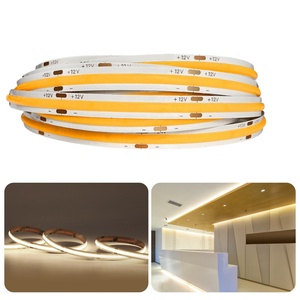 Tira de Luces LED COB Personalizable de 8mm, 10W, 24V, 320 LED, Flexible, de PVC, Decorativa - Product Image 4