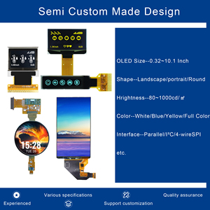 1,43 inch <span class=keywords><strong>full</strong></span>-<span class=keywords><strong>color</strong></span> <span class=keywords><strong>OLED</strong></span>-displaymodule LED-achtergrondverlichting Snelle respons Laag stroomverbruik 466 * 466 resolutie SPI-interface - Product Image 4