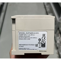 Controlador PLC Delta DVP40EH00R3 Original, Salida de Relé de 40 Puntos, 24DI 16DO, Unidad CPU con RS485 para Maquinaria de Transporte de Empaques