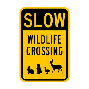 Soddisfare gli standard di personalizzazione materiale professionale dimensioni/modelli/testo a forma di diamante riflettente animale segnale di avvertimento - Product Image 2