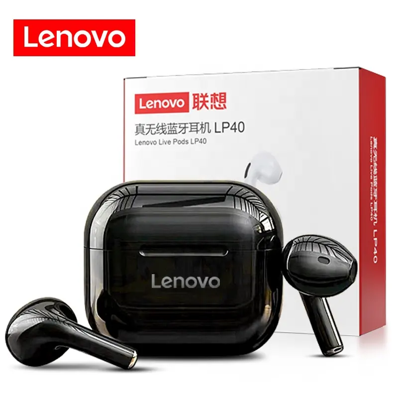 Original Lenovo LP40 TWS Wireless Earphoneb t5.0 Stereo headset Noise Reduction Earbuds LivePods LP40 Pro Headphone