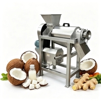 Multifunctionele commerciële sapcentrifuge voor kokosvlees, gember, fruit en groenten