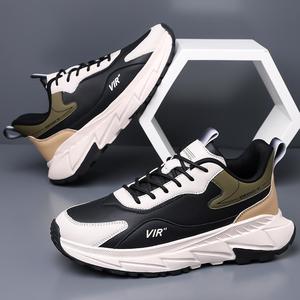 VIR <b>Men</b> Running <b>Shoes</b> Mesh Upper Rubber Outsole EVA Midsole Summer <b>Lightweight</b> Breathable Sport <b>Shoes</b> - Product Image 4