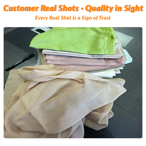 ムスリム女性用プリントシフォンヒジャブ エレガントな流れるようなヘッドスカーフ 日常着に - Product Image 3