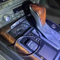 Station d'accueil sans fil Vtear, chargeur sans fil, câble rétractable, accessoires de décoration intérieure pour Audi A6/A7/S6/S7/RS6/RS7 2011-2018
