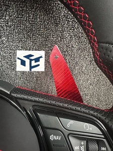 Volante Deportivo de Lujo en Fibra de Carbono y Cuero para Audi R8 TT <span class=keywords><strong>Mk2</strong></span>/Mk3 B8 RS TTS TTRS RS3-7 A3-A8 Q3-Q7, Serie 6, M4, X6 - Product Image 6