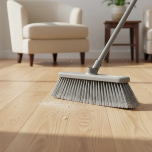 Escoba suave multifuncional de alta calidad para uso diario en el hogar Escobas barredora de piso de plástico con cabeza de escoba de cerdas largas PP - Product Image 3