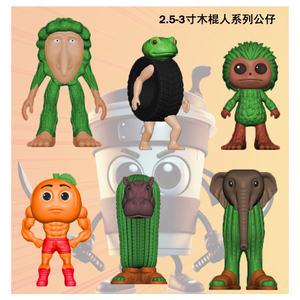 HY Popular Tung Sahur & Brr Patapim Shark PVC Llaveros Montañas americanas y mares Cute Cake Topper - Product Image 4