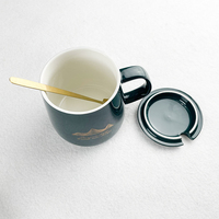 Réchauffement de maison retour cadeaux électronique garder 55 degrés Thermostat panneau de chauffage en verre avec tasse en céramique personnalisée