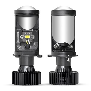 Nouveau phare LED neutre 6000K, lampe à œil de poisson Y6D Y8 Y7D, lentille H4 pour voiture, moto, compatible VW Amarok Accord X3 Hilux X5 12V - Product Image 3