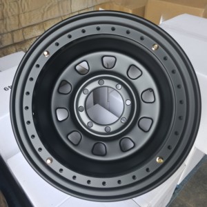 Nueva Llanta Beadlock Original 17x10, Acero Negro Mate para Todoterreno, 15" 16" 17", PCD 5X114.3 5x139.7 5x150 6x139.7 para Camionetas y SUV RT - Product Image 2