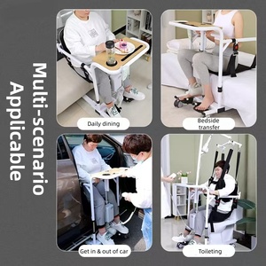 Sollevatore Elettrico per Pazienti, Ausilio per la Mobilità e il Trasferimento per Anziani e Disabili, Attrezzatura per Assistenza Domiciliare con Ruote Bloccabili - Product Image 4