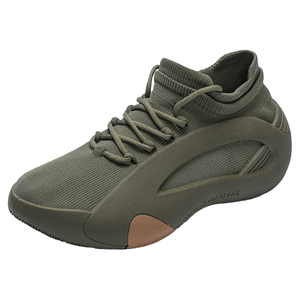 Chaussures de sport pour hommes 2025 en gros, logo personnalisé, maille confortable, décontractées, pour la marche en extérieur, à lacets, semelle extérieure en caoutchouc, collection automne, design tendance - Product Image 4