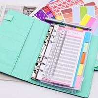 Carnets à spirales personnalisés A4 B5 A5 A6 avec logo, reliure à anneaux, impression, couverture rigide en cuir PU, journal à feuilles mobiles, carnet d'affaires