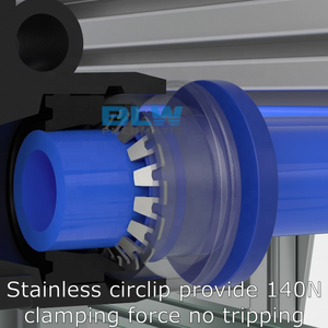 Suministro directo de fábrica Tamaño de <span class=keywords><strong>6</strong></span> <span class=keywords><strong>meses</strong></span> y para una distribución de aire eficiente Accesorio neumático de plástico - Product Image 3