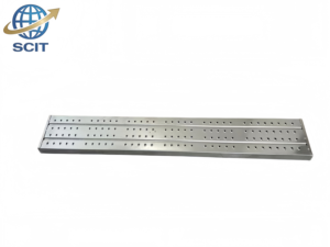 Pedane in Acciaio Zincato a Caldo 2m 3m 4m, Antiscivolo con Ganci Perforati per Cantieri Edili - Product Image 2
