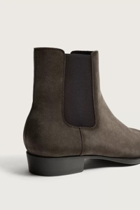 Bottes Chelsea classiques pour homme Bruno Marc, dessus souple résistant aux plis, semelle intérieure en mousse PU amortissante, semelle extérieure en TPR texturée - Product Image 5