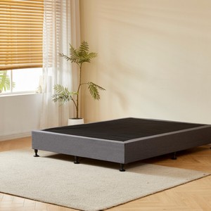 Base de Cama Tapizada de Diseño Moderno con Plataforma de Madera Maciza, Base Diván, Base de Cama con Somier Suave, 153x203cm, Envío Rápido - Product Image 2