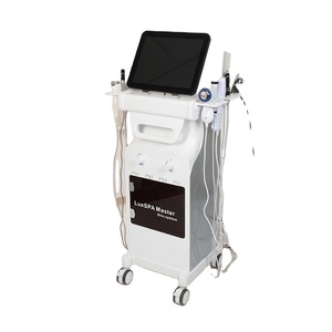 Machine faciale verticale multifonction 12-en-1 OEM/ODM pour soins de la peau à l'eau et à l'oxygène pour instituts de beauté - Product Image 1