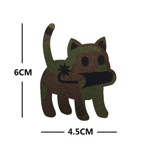 قطع الليزر بقع الروح المعنوية التكتيكية قنبلة مضيئة القط عاكس الأشعة تحت الحمراء شارة حلقة للخطاف حقيبة الظهر القبعات الملابس في الهواء الطلق - Product Image 4