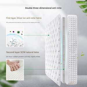 Colchón de Muelles Ensacados Independientes de Látex Antiácaros con Soporte para la Columna Vertebral, Moderno y Cómodo, a <span class=keywords><strong>Precio</strong></span> Favorable, para Hoteles y Hogares - Product Image 2