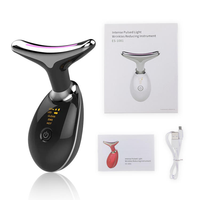 Appareil de beauté électrique pour le cou et le visage, masseur liftant pour la peau, anti-âge, réducteur de rides, modelage du visage