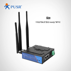 USR-G806-A Bắc Mỹ Phiên Bản Công Nghiệp Iot <span class=keywords><strong>4G</strong></span> <span class=keywords><strong>LTE</strong></span> <span class=keywords><strong>Router</strong></span> <span class=keywords><strong>Wifi</strong></span> Với <span class=keywords><strong>OpenVPN</strong></span> Tường Lửa ATT Giấy Chứng Nhận - Product Image 2