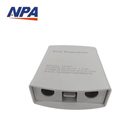 Répéteur Extenseur PoE Gigabit Extérieur 5 Ports Plug and Play Empilable Étanche Sans Alimentation Nécessaire IEEE 802.3af/at Caméra IP CCTV