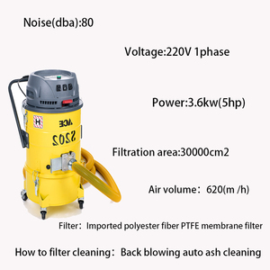 Máquina trituradora de hormigón automática con aspiradora industrial Componente de motor de núcleo de recolección de polvo de piso eficiente - Product Image 2