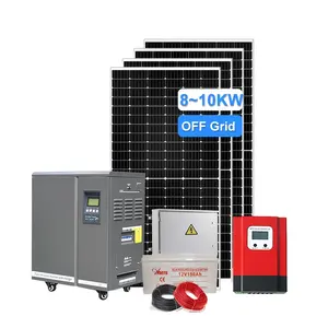 Solar Kit Off Grid 30kw 40kw 50kw Tata Surya untuk Rumah