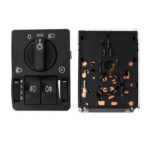 Conjunto de Interruptor de Control de Luces Principal ABS 90437440 para Automóviles Opel Astra 1999-2008 para Faros Delanteros y Faros Antiniebla - Product Image 1